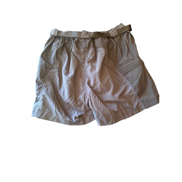 L.L.Bean Womens Quick-Dry Nylon Hiking Shorts With Belt Size L - Picture 3 of 4